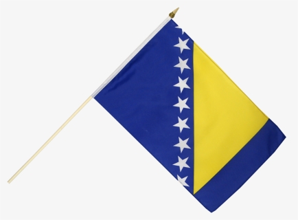 Buy Bosnia Herzegovina Stick Flags At A Fantastic Price - Flag Of Bosnia And Herzegovina, HD Png Download, Free Download