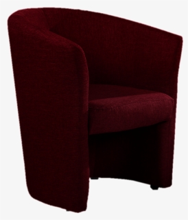 Belize Wine Red - Club Chair, HD Png Download, Free Download
