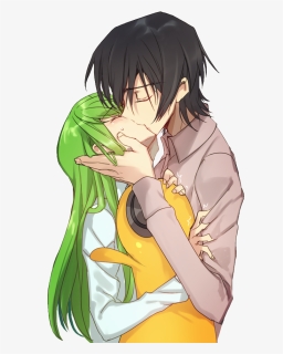 Codegeass Lelouch Cc Lelouchxcc Freetoedit Kiss Lelouch Lamperouge And Cc Hd Png Download Kindpng