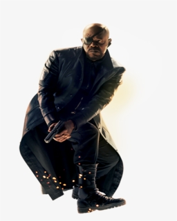 Captain America Winter Soldier Nick Fury Png, Transparent Png, Free Download