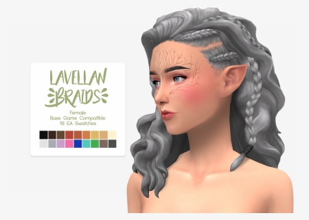 Sims 4 Hair Roots