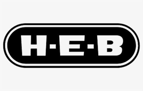 Heb Logo - Heb Logo Black Png, Transparent Png, Free Download