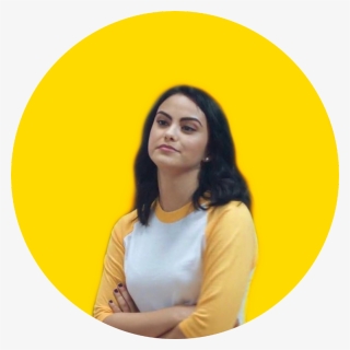 Veronica Lodge Camilamendes Riverdale Yellow Freetoedit - Veronica Lodge Png, Transparent Png, Free Download