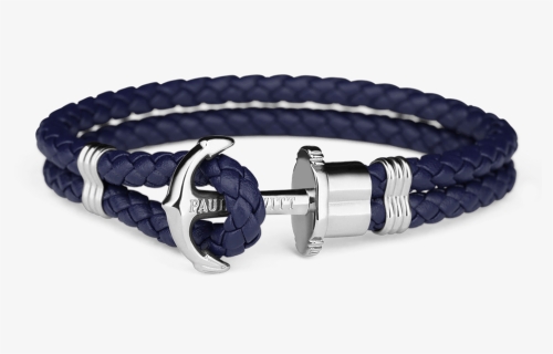 Paul Hewitt Anchor Bracelet Phrep Navy Blue Xxl - Paul Hewitt Bracciali Uomo, HD Png Download, Free Download