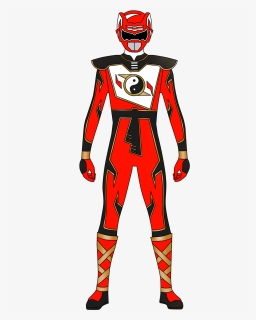 Red Ranger Png - Shaolin Fury Yellow Ranger, Transparent Png, Free Download