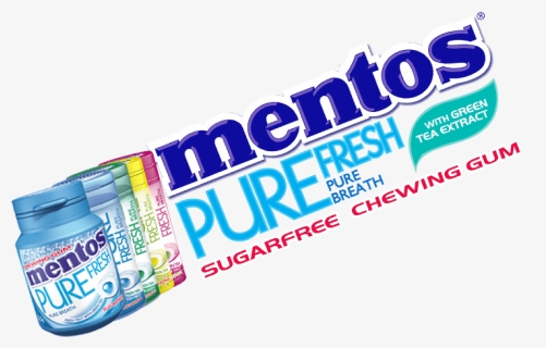 Mentos Pure Fresh Logo , Png Download - Mentos Pure Fresh Logo, Transparent Png, Free Download