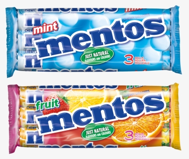 Mentos 3er Mint Und Fruit - Mentos, HD Png Download, Free Download