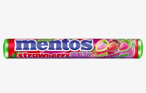Mentos Strawberry Mix, HD Png Download, Free Download