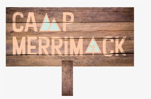 Camp Merrimack Wood Sign - Plank, HD Png Download, Free Download