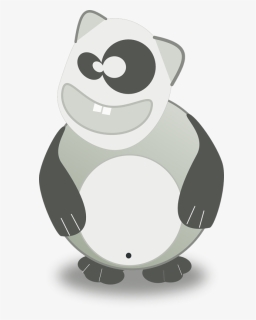 Bear Cartoon Mammal - Panda Monster, HD Png Download, Free Download