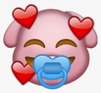 Thumb Image - Transparent Heart Face Emoji, HD Png Download, Free Download