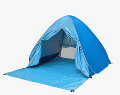 5 Person Outdoor Automatic Free Build Camping Beach - Medias Carpas Para Playa, HD Png Download, Free Download