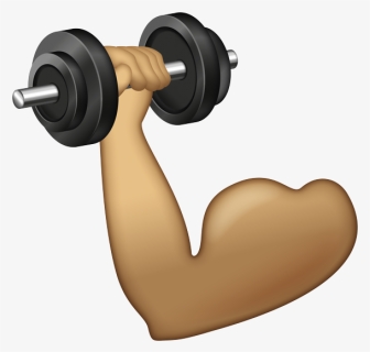 Emoji Biceps Gif, HD Png Download, Free Download