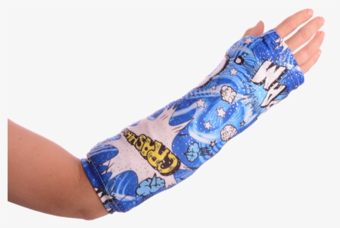 Broken Arm Cast Cover And Protector - Arm Cast Cover, HD Png Download, Free Download