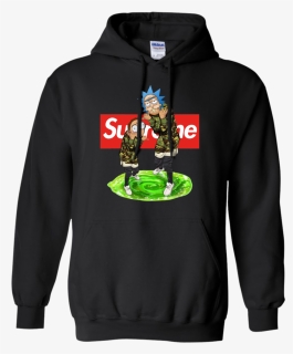 Transparent Supreme Shirt Png - Rick And Morty Hoodies Supreme, Png Download, Free Download