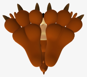 Coyote Feet Close Up 3d - Illustration, HD Png Download, Free Download