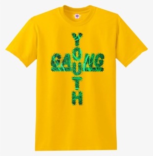 Image Of Sunshine Shrubbery Cross Logo Tee - Liverpool Yellow Away Kit, HD Png Download, Free Download