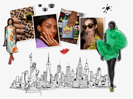 In Her Iconic Style, Alice Olivia"s Stacey Bendet Created - Collage, HD Png Download, Free Download