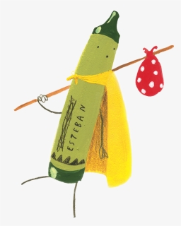 Transparent Red Crayon Png - Esteban The Magnificent, Png Download, Free Download