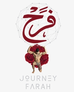 Journeyfarah Logo Secondary Redroses - Illustration, HD Png Download, Free Download