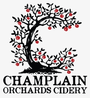 Cidery Logo Vertical Nobanner - Champlain Orchards Cider, HD Png Download, Free Download