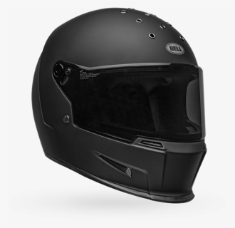 Bell Eliminator Helmet Matte Black"  Class="lazyload"  - Motorcycle Helmet, HD Png Download, Free Download