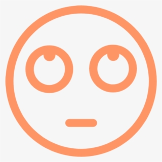 Eye Roll Emoji - Circle, HD Png Download, Free Download