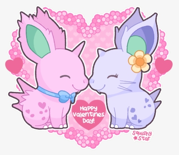 Your Valentine Feature - Valentine Day Art Pokemon, HD Png Download, Free Download