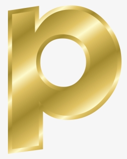Transparent Gold Clipart - Gold Alphabet Letter P, HD Png Download, Free Download