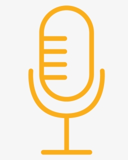 Gold Microphone - 마이크 아이콘 Png, Transparent Png, Free Download