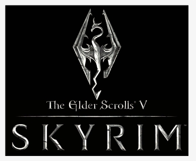 Tes V Skyrim Logo Png, Transparent Png, Free Download