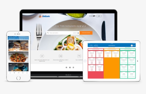 Food Delivery Software, HD Png Download, Free Download