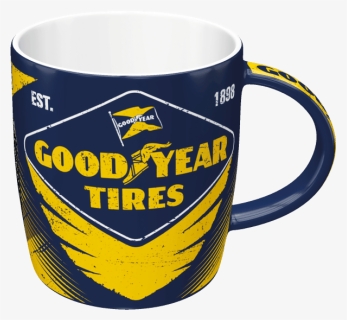 Nostalgic Art Mug Goodyear Tires Retro Logo - Mug, HD Png Download, Free Download