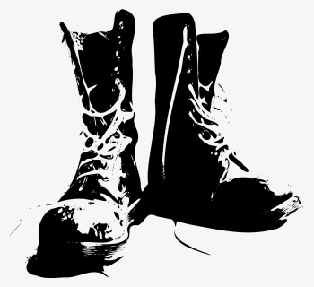 Combat Boot Shoe Cowboy Boot Clothing - Combat Boots Transparent Background, HD Png Download, Free Download