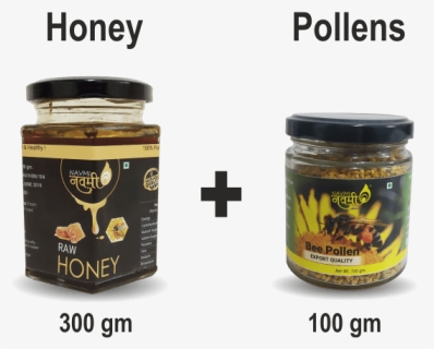 Honey & Bee Pollen (100 Gm) - Peanut Butter, HD Png Download, Free Download