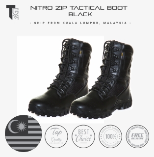 Combat Boots Png, Transparent Png, Free Download