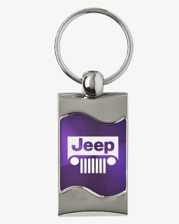 Au-tomotive Gold Jeep Grill Rectangular Wave Purple - Rx8 Keychain, HD Png Download, Free Download