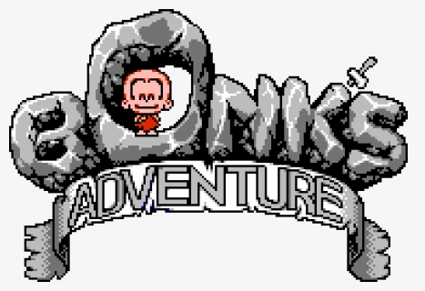 #77 Bonk"s Adventure - Bonk's Adventure Logo Png, Transparent Png, Free Download