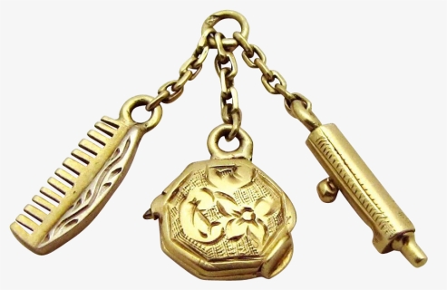 Gift 9ct Gold Key Pendant Charm House Door Key - Chain, HD Png Download, Free Download