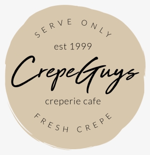 Serve Only Fresh Crepe - Circle, HD Png Download, Free Download