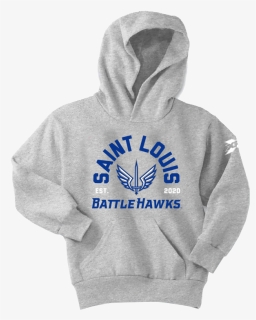 Louis Battlehawks Youth Est - St Louis Battlehawks Hoodie, HD Png Download, Free Download