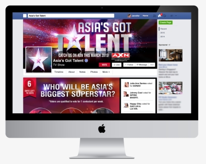 Asia's Got Talent Facebook Voting, HD Png Download, Free Download