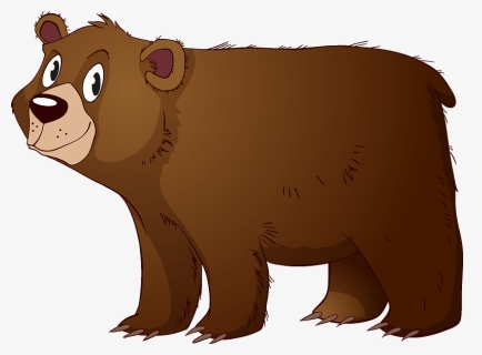 Bear Clipart - Cartoon, HD Png Download, Free Download