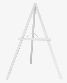 Hd White Wooden Easle - Triangle, HD Png Download, Free Download