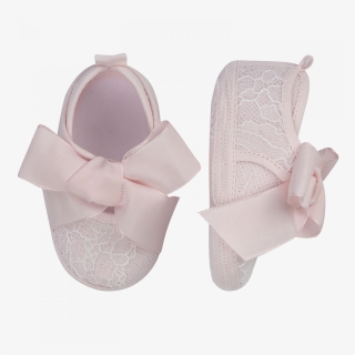 Pink Shoes In Lace , Png Download, Transparent Png, Free Download