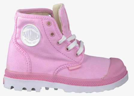 Pink Palladium Ankle Boots Pampa Hi Lace K - Work Boots, HD Png Download, Free Download
