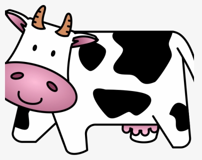 Cow Images Clipart Cow Clipart 4 Clipart Panda Free - Cartoon Cow Clipart Black And White, HD Png Download, Free Download