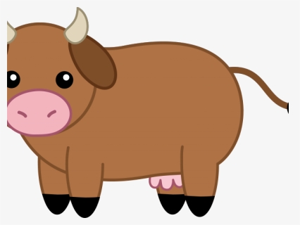 Cartoon Cow Pictures - Clipart Brown Cow, HD Png Download, Free Download