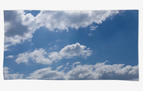 Toalha Nuvens Em Céu Azul De Mps Fotona - Cumulus, HD Png Download, Free Download