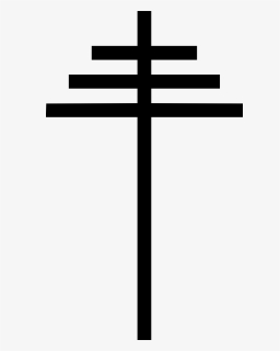 Levihitan, Evil Cross, Satan Cross - Papal Cross Png, Transparent Png, Free Download